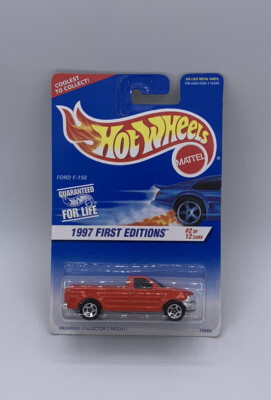 Hot Wheels 1997 First Editions Ford F-150 Single Cab Diecast Truck