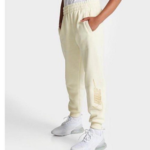 NIKE Big Kids Fleece Jogger PantsSportswear Big Club Pants coconut milk size S - Picture 4 of 12