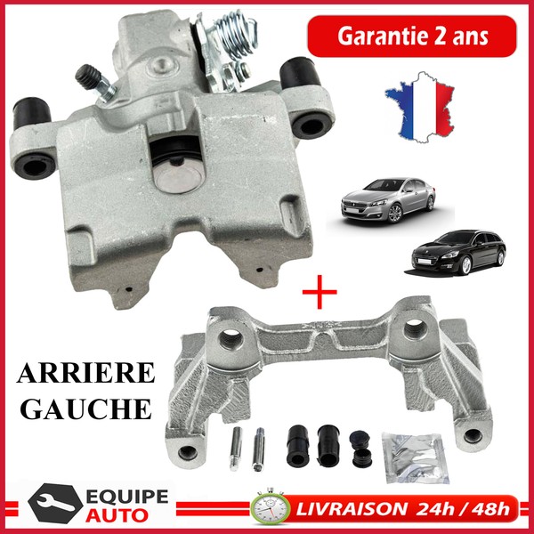 GleitstüCk + Bremssattel Hinter Links FüR Peugeot 508 (2010-2018) 508 Sw-image