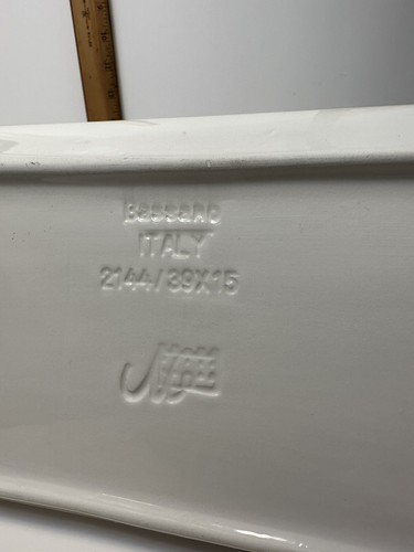 Majolica 3D Strawberry Serving Tray & Pitcher Bassano Ceramic Hand Painted READ - Picture 11 of 11