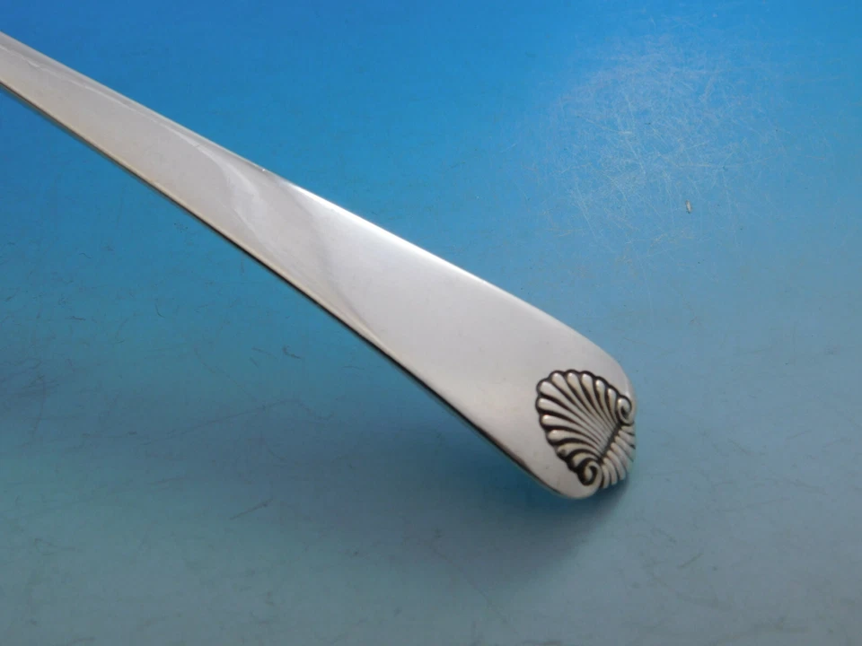 Juego de cubiertos Colonial Shell by International de plata esterlina servicio 77 piezas cena Foto 4 de 4