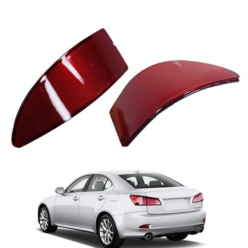 Left&Right Rear Bumper Reflector Light Stop For Lexus IS250 IS350 2006-2012 2013