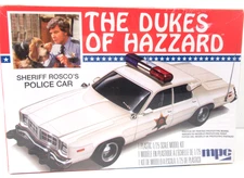 The Dukes of Hazzard Sheriff Rosco's Police Car MPC Model Kit Factory Sealed