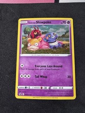 Galarian Slowpoke SWSH126 Spada e Scudo Stella Nera Promo Holo Carta Pokemon LP