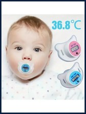 LCD Children's Health Safety Care Nipple Medical Silicone Pacifier Digital