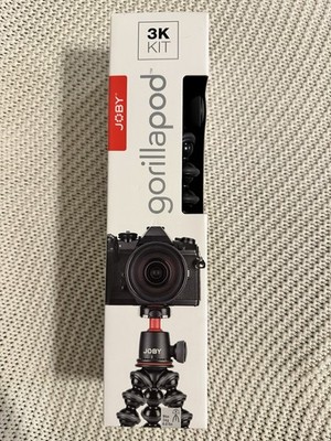 JOBY - GorillaPod 3K SMART Kit Tripod - Black/Red/Charcoal JB01637-BWW