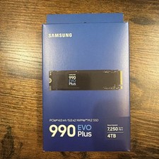 Samsung SSD 990 EVO Plus 4TB, PCIe Gen 4x4 | 5x2 M.2 2280, Up to 7,250 MB/s NEW
