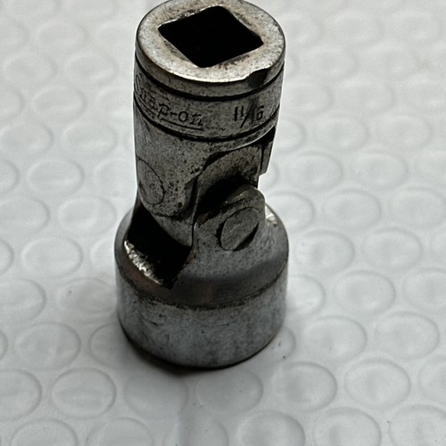 Vintage Snap-on USA 3/8" Drive 11/16" Shallow 12 Point Swivel Socket FU22A - Picture 6 of 10
