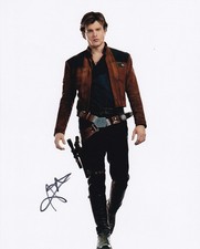 ALDEN EHRENREICH signed autograph 20x25cm STAR WARS in person autograph ACOA