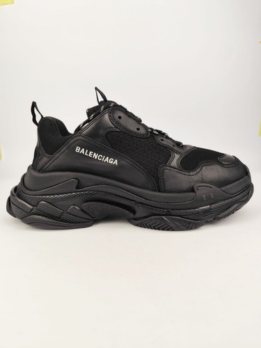 Balenciaga Triple S schwarz gebraucht EU 43 UK 9 US 10 Ref. 534217 W09O1 100