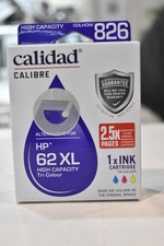 Calidad Alternate Ink Cartridges for HP 62XL 2.5 pages