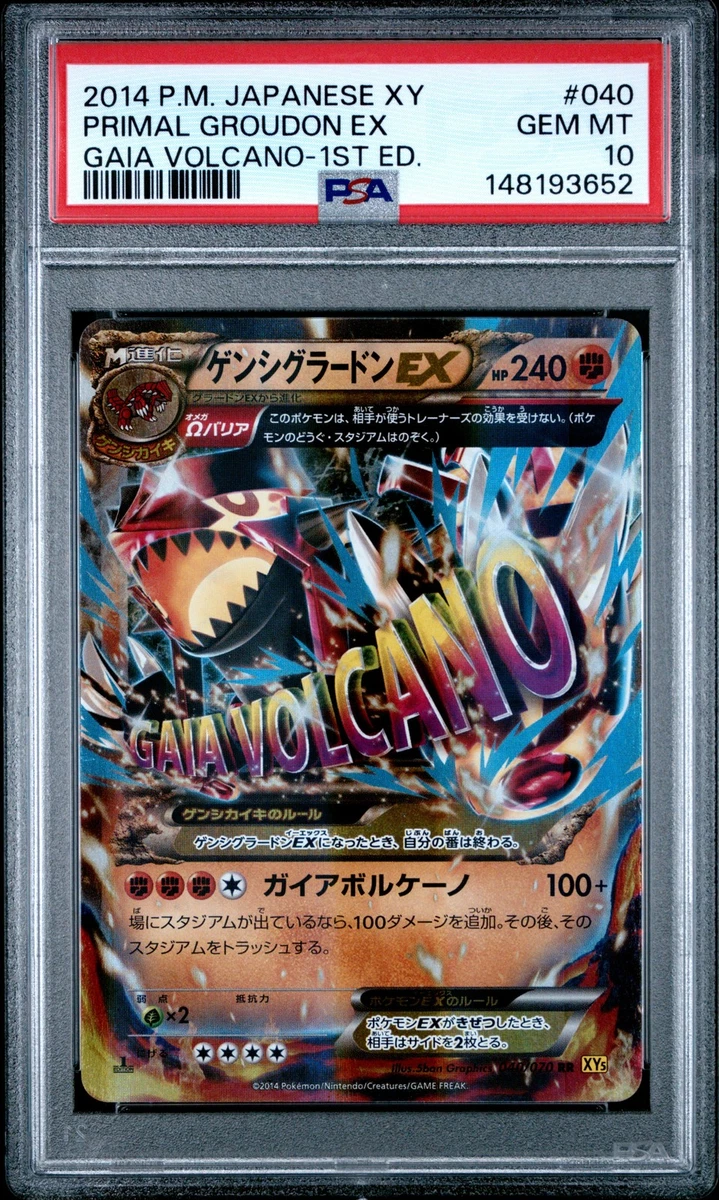 Pokémon TCG Grade 10 XY Japanese Individual Collectible Card Game