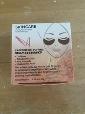 LASplash Cosmetics Caffeine De Puffing Jelly Eye Masks 40 Pcs/20 Pairs NEW
