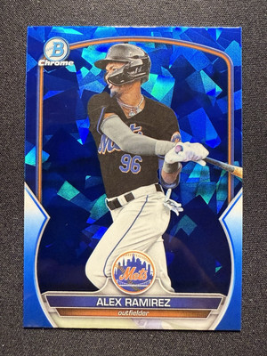 2023 Bowman Draft Sapphire Alex Ramirez BDC-17 Prospects | New York Mets