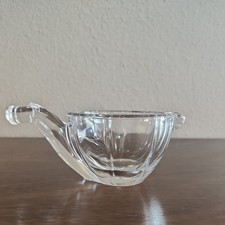 Vtg Val St. Lambert Crystal Pipe Bowl