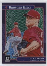 2021 Donruss Optic Diamond Kings Green Dragon Prizm 71/88 Jack Flaherty #22 zi1