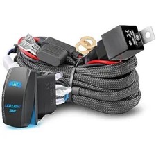Wiring Harness 1 Lead Lighting LED Light Bar Wiring Harness Kit Style: 1 Lead