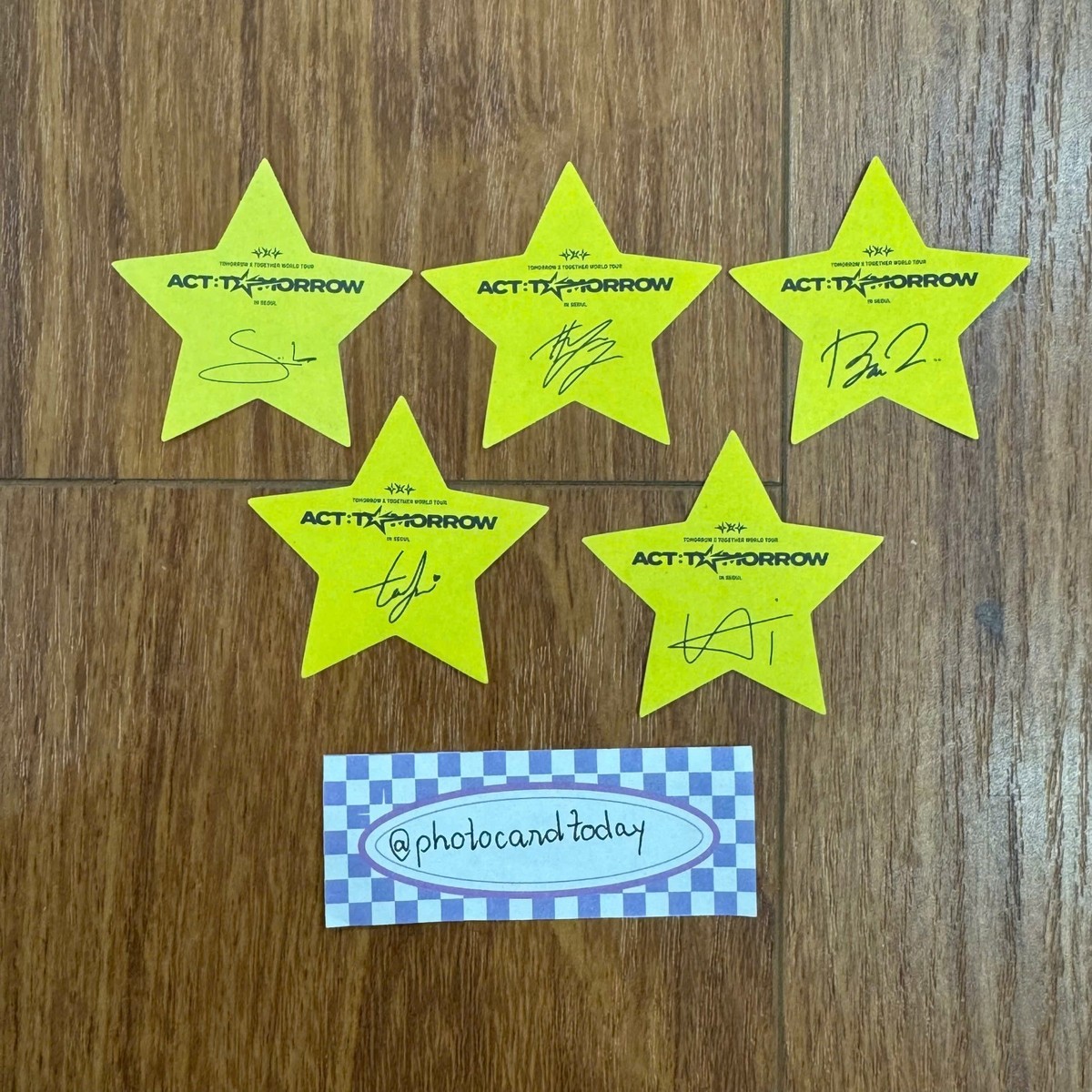 TXT スビン アメリカ 会場限定 トレカ ACT:TOMORROW USツアー TXT TOMORROW X TOGETHER 2025 TOUR 