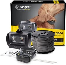 Dogtra E-Fence 3500 In Ground Fence for Dogs Wireless Rechargeable Collar 40Acre