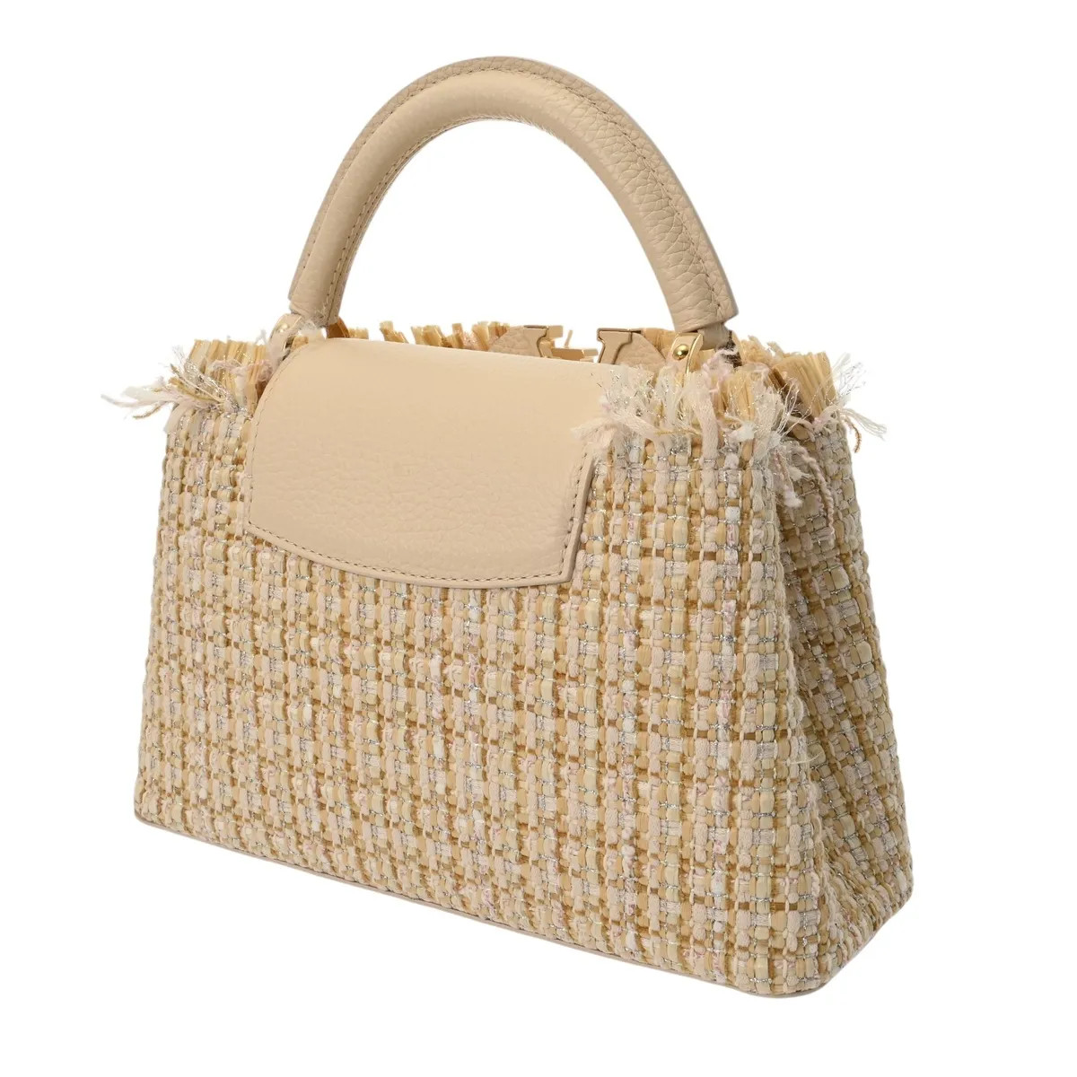 Louis Vuitton Capucines BB M22181 Handbag Leather White #WB4213 image 2