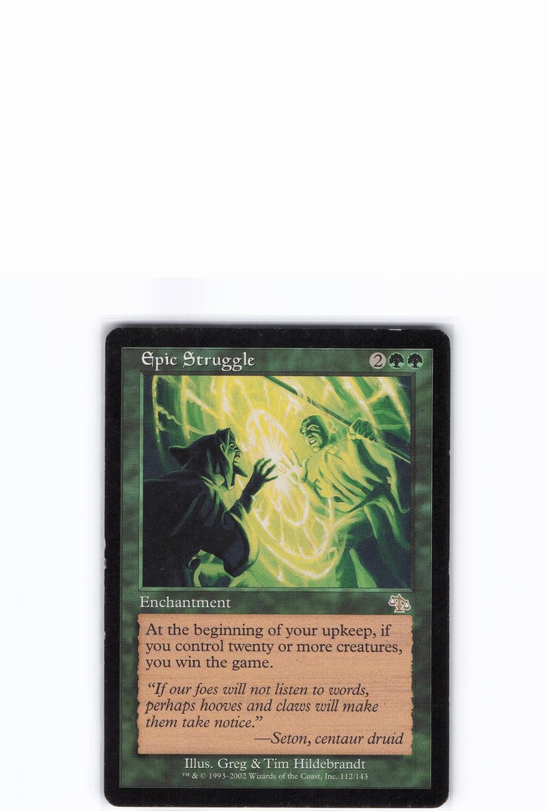 EPIC STRUGGLE 112 RARE MAGIC: THE GATHERING