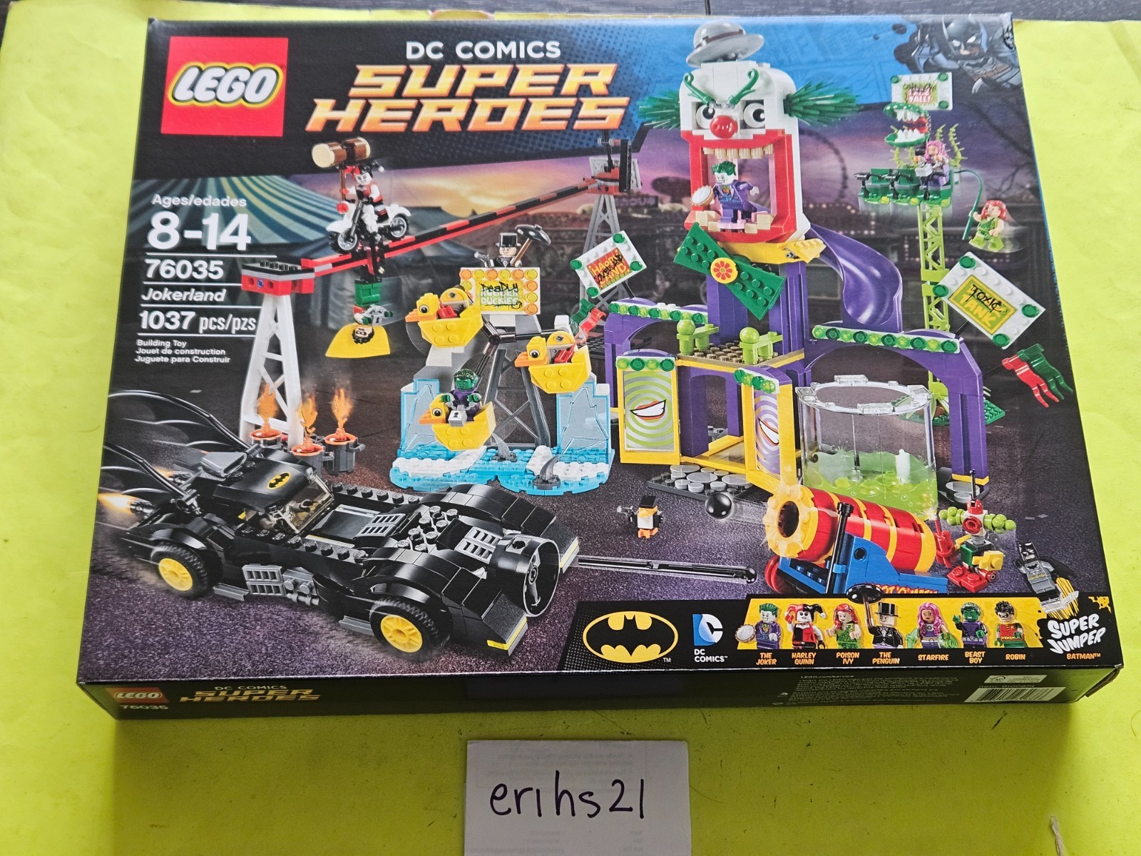 Lego DC Comics Super Heroes 76035 Jokerland Batman BRAND NEW & SEALED Retired