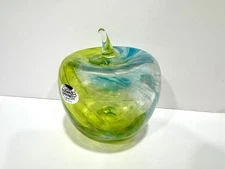 Blenko FOG Limited Release 882 Apple Aqua and Lime Frit - 1st Quality