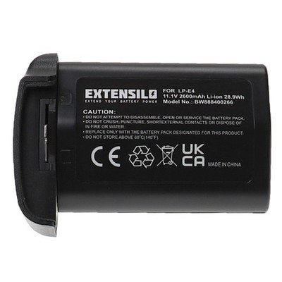 Akku für Canon EOS 1D X 1Ds Mark III 1D Mark III 1D Mark IV 2600mAh 11,1V