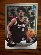 2025-26 Bowman Chrome #BCV-109 Scoot Henderson - Portland Trailblazers