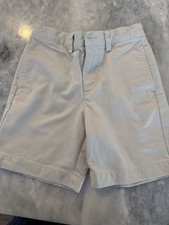 Vineyard Vines Boys Khaki Shorts With Adjustable Waist Size 6