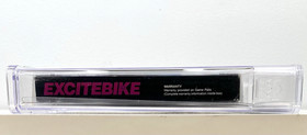 Excitebike Nintendo NES Brand New 1985 Factory Sealed Gloss PSA Graded 7.5 A