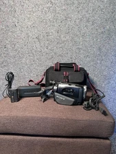 Sony Handycam CCD-TRV36 Digital8 Camcorder Video Camera Silver Tested Works Well