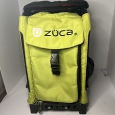 Zuca Light Green with Light-Up Wheels And Seat Cover