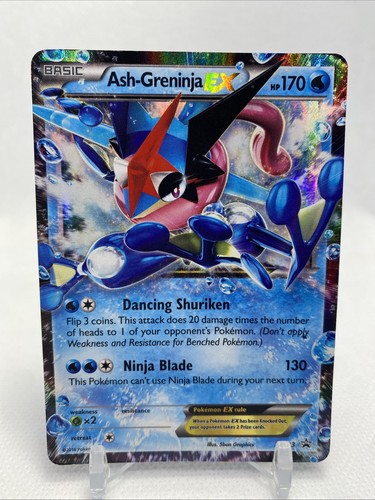 Ash-Greninja EX XY133 Pokemon Black Star Promo Holo