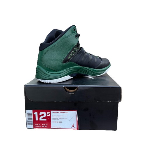 NIKE AIR JORDAN PRIME.FLY Black Electric Green Men's Size 12.5 Basketball Shoes - Picture 5 of 8