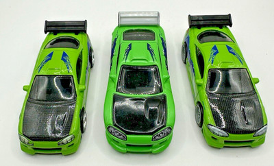 Hot Wheels FAST & FURIOUS Original Fast, Fast Stars & Mattel Mitsubishi Eclipse 