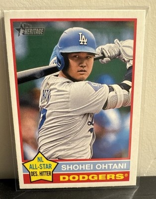 大谷　topps スタクラ 2025 Topps Heritage #148 SHOHEI OHTANI NL ALL STAR DODGERS