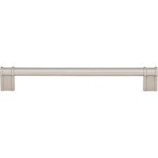 Top Knobs TK3385BSN Newburn 7 9/16" C-to-C Bar Pull Brushed Satin Nickel