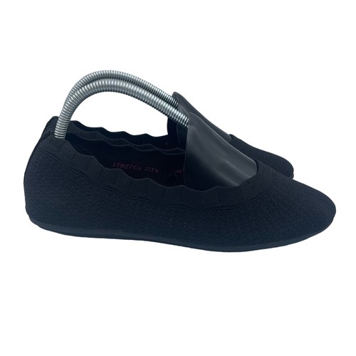 Skechers Cleo 2.0 Love Spell Ballerinas Schuhe schwarz bequem Damen 8,5