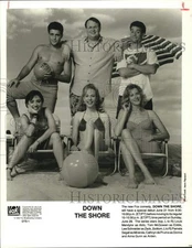 1992 Press Photo Louis Mandylor star in "Down The Shore" - lrp43566