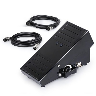Zuomeng TIG 5-pin Welding Foot Pedal, Compatible with TIG-200P ACDC Black