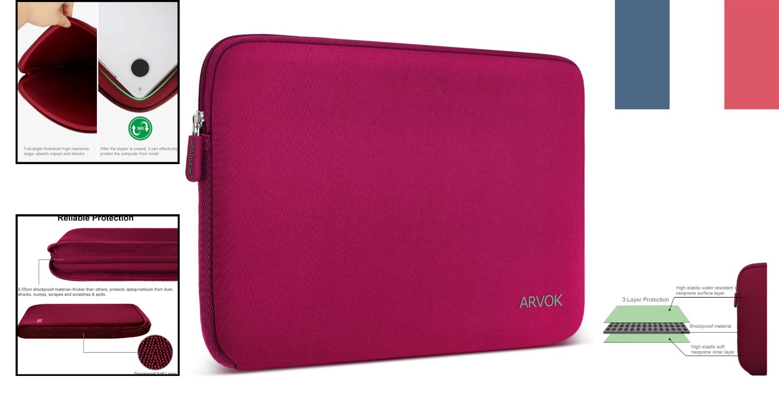 Sacoche portable 16 pouces imperméable contre les chocs - 2