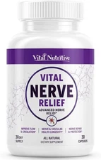 Vital Nerve Relief Supplement for Tingling and Discomfort – Alpha Lipoic Acid