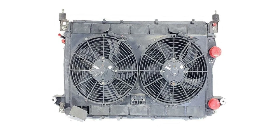 Maserati Spyder Cambiocorsa 2003 OEM radiadores cargados ventiladores condensador Foto 2 de 4