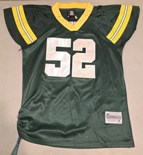 Nike Green Bay Packers Team Apparel Clay Matthews Jersey Womens Large Custom