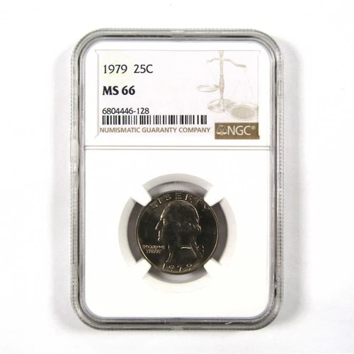 1979 Washington Quarter MS 66 NGC Clad 25c Uncirculated Coin SKU:I9499
