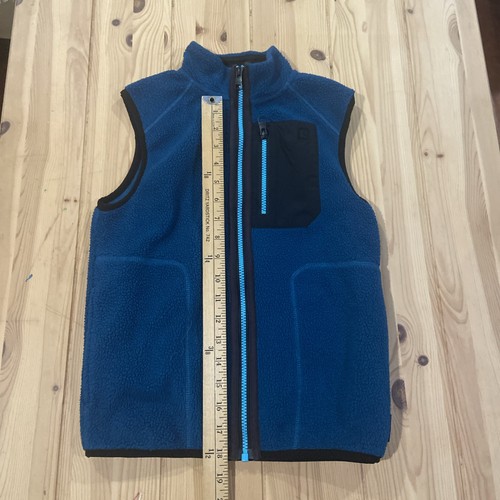 Reima Kids Blue Fleece Vest Base Layer Top Size M 10-11Y 140 Youth - Picture 7 of 7