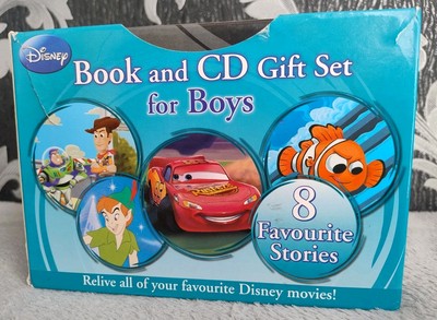 Disney Read To Me Buch und CD Mitlese Jungen Geschenkset 8 Lieblingsgeschichten 