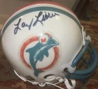 Larry Little Signed Autographed Miami Dolphins Riddell Mini Football Helmet!!!!