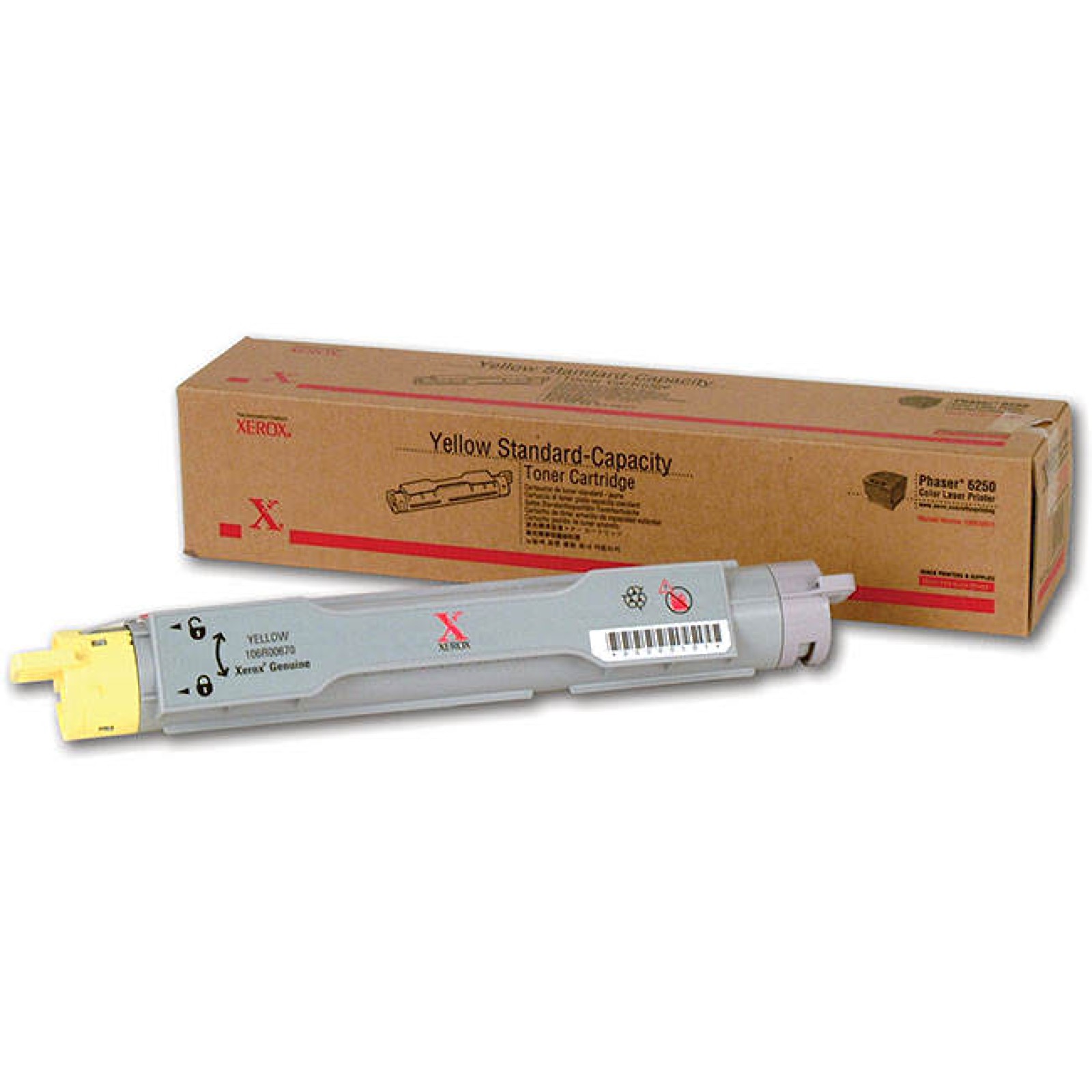 Original Xerox 106R00670 Yellow Toner Cartridge (106R00670)